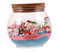OUNONA 1 Ensemble Lampe Terrarium Licorne DIY Kit pour Décoration de Original