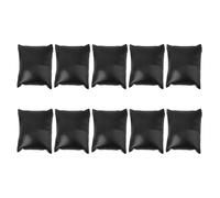 OUNONA 1 Jeu Coussins De pour Montres Et Bracelets Lot de PU Noir Support Multifonction pour Bijoux Et Accessoires 10 Pièces