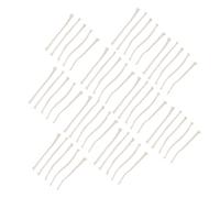 OUNONA 1 Jeu Mèche Légère À l'huile De Kérosène Mèche De Brûleur À Mazout Flamme Remplacement Coupe Mèche Noyau De Mèche Légère À l'huile Outil À Mèche Unique Coton Beige 50 Pièces