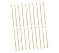 OUNONA 1 Jeu Mèches De Coton pour Lampe À Huile De Mèches De Brûleur Coton Remplacement pour Expériences DIY 20 Pièces