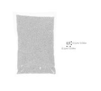 OUNONA 1 pack d'accessoires de décoration d'ongles : 500 g de mini-perles métalliques pour une manucure DIY - Clous métalliques ronds 3D pour des créations créatives de bijoux