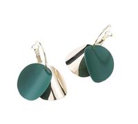 OUNONA 1 paire Boucles Oreilles Femmes Élégantes Vert Accessoire de Mode Dangle Parfait pour Toutes Occasions Bijoux Contemporains pour Parties et