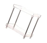 OUNONA 1 pièce Boîte de Rangement Cosmétique Acrylique pour Salle de Bain Support de Toilettes Pratique et Élégant de Rangement Compacte pour Produits de Beauté et Accessoires Toilettage