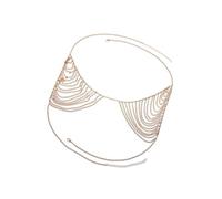 OUNONA 1 pièce Chaîne de Poitrine pour Femmes Décoration Multi Couches Ornements de Poitrine Créatifs pour Ktv et Fêtes
