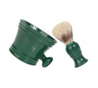 OUNONA 1 Set Set Male Kiting Kit Rasage Brosse Et Bowl Boll De Nettoyage De La Barbe Brosse De Rasage Du Bols Pour Les Accessoires De Toilettage Des Voyages À Domicile