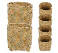 OUNONA 10 Pièces Boîte de Rangement pour de Mariage Design Naturel Étui Délicat et Portable pour Décorations de Fête Romantique et pour Mariages