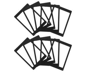 OUNONA 10 Pièces Cale Adaptée 7mm en Noir Plastique Disque pour 9,5mm SSD vers Mise à Niveau de Stockage Durabilité Améliorée PC