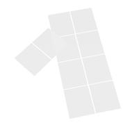 OUNONA 10 Pièces Diffuseur de Lumière LED Blanc Adhésif en Pet pour Plafonnier, Film Souple de Diffusion Douce, Améliore L’éclairage et Réduit la Consommation D’énergie, pour Espaces