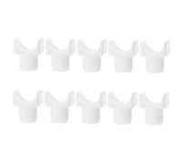 OUNONA 10 Pièces Kit Supports pour Blocs Courts et Longs Glissières Universelles Durables pour Tubes de Fauteuils Entretien et Remplacement Facile