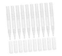 OUNONA 10 pièces Lot de Stylos Huile Ongles Vides avec Bague Tournante pour Application Précise Huile Cuticule Rechargeable et Stylo Soin Ongles Transparent