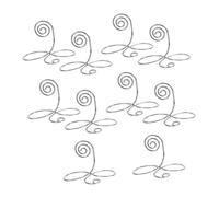 OUNONA 10 Pièces Lotus Flower Card Holder Floral Paper Pick Stand For Wedding Birthday Reception Table Number Menu Clips Portable And Secure Grip