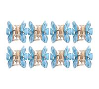 OUNONA 10 pièces Mini Pince à Cheveux Forme de Fleur Accessoires Mignons pour Cheveux Épais Clips de Griffe Pratiques pour Filles Idéaux pour Fêtes et Usage