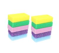 OUNONA 10 pièces PU Foam Pumice Stone Foot Scrubber Remover For And Hard Skin Care Portable Lightweight Pedicure Tool For Foot Massage And Circulation Improvement