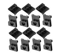 OUNONA 100 Crochets S sans Perçage pour Fixation Murale de Cadres Photo Supports Robustes en Fer Adaptés aux Murs en Plâtre Kit 100 Pièces pour Salon la Cuisine et Chambre