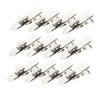 OUNONA 100 Pièces Clips Crocodile Miniatures pour Décoration de Sapin de Noël Pinces Adornement pour Guirlandes et Décorations Festives Fixation Pratique et Solide