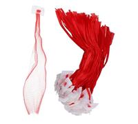 OUNONA 100 Pièces en Filet Plastique Réutilisables pour Fruits et Légumes de Course