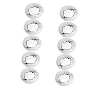 OUNONA 100 pièces Filet à Cheveux Élastique Invisible Nylon Résille Ultra Fine pour Chignon pour Danseurs Infirmières et Hôtesses