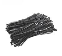 Ounona 1000 pcs 3.6 x 300 mm solide en nylon autobloquant Zip Ties Organiseur de câble Cord Wrap Wire Management (Noir)