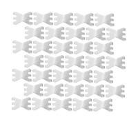 OUNONA 100Pièces Boucles de Bandage Réutilisables de Clips de Bandage pour Maintien Compression Fixateurs Compacts pour Poignet Cheville Support