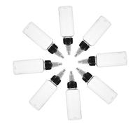OUNONA 10pièces Bouteilles De Peinture Plastique Avec Bouchons Petites Bouteilles Pour Peinture Huile Colle Encre Etc Pour Artiste Et Modélisme