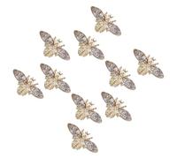 OUNONA 10pièces Décorations Ongles Abeilles Alliage Pour Manucure Diy Style Rétro