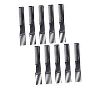 OUNONA 10pièces Peigne à Cheveux Pratique à Dents Longues Pour Perruques Et Et Antistatique