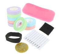 OUNONA 11pièces Ruban Adhésif Pour Cils Kit De Outils De Greffe Silicone Bande Adhésive Pour Extensions De Cils