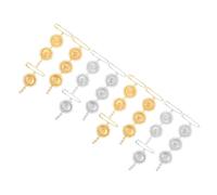 OUNONA 12 Ensembles Class Of Graduation Cap Photo Charms With Tassels And Brooches For DIY Memorial Keepsake And Gown Decoration