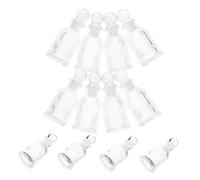 OUNONA 12pièces Bouteilles Eau Décoratives De Contenants Vides Transparents pour Eau Bénite Cadeaux De Baptême Chrétien Distributeurs Huile Vides