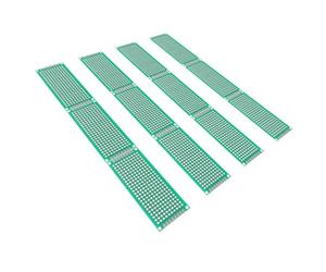 OUNONA 12pièces Plaque De Circuit Imprimé Plaque Essai pour Prototypage Fournitures pour Circuits Imprimés Utilisation Laboratoire Ou Quotidien