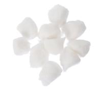 OUNONA 12sacs Boules De Coton Non Médicales Absorbantes Sachets Pour Soins De Beauté Et Utilisation Domestique Douces Pour Peau