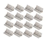 OUNONA 16pièces Lot de Charnières De Porte De Charnière De Volet Arrière Acier Inoxydable pour Tiroir Et Boîte à Outils
