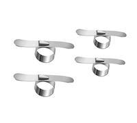 OUNONA 1Ensemble Éplucheur Oranges Acier Inoxydable de Outils Ergonomiques pour Fruits Faciles à Nettoyer