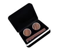 OUNONA 1Ensemble Pince à Cravate pour Hommes Accessoire Élégant Boutons de Manchette pour Look Professionnel et Chic