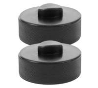 OUNONA 2 adaptateurs de support en caoutchouc pour cric - Patin de levage pour cric roulant - Outil de protection pour levage de voiture par soudure par pincement, compatible avec Porsche