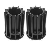 OUNONA 2 bagues de Guidage de Tige de Selle, limiteur de Course pour Chaise de Bureau - Manchon de Restriction en Plastique pour siège pivotant, Bureau et Chaise à roulettes. Convient aux Tubes de