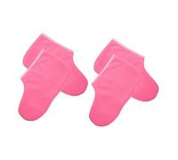 OUNONA 2 Paires Paquet De Paraffine Pieds Épais Réutilisables Couverture Chauffante Soin Spa Professionnel Esthétique Mains Et Pieds Rose Bord Blanc