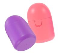OUNONA 2 Pièces Boîte de Rangement pour Portable Résistante Chaleur pour Micro- PP Alimentaire Légère pour Femme