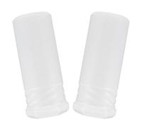 OUNONA 2 pièces Boîte de Voyage pour Blaireau de Rasage Portable avec Support Réglable Étui Protecteur et Compact Drainage Eau pour Voyages et Usage Personnel