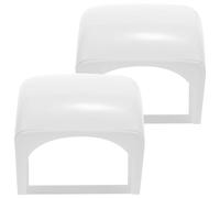 OUNONA 2 pièces Boîtier de Protection Étanche pour Prise Extérieure Cache Prise Mural Simple Design Coulissant Facile à Installer pour Maison Cuisine Salle de Bain et Pratique Blanc