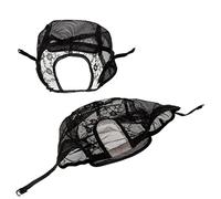 OUNONA 2 Pièces Bonnet de Perruque U Dentelle de Caps Maille Élastique pour Fabrication de Perruques Respirant et Confortable