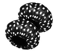 OUNONA 2 pièces Bonnet de Réutilisable Imperméable à avec Doublure Microfibre Absorbante Élastique pour Adultes Femmes