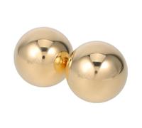 OUNONA 2 Pièces Boules Chinoises Laiton Massif pour Renforcement Poignet et Doigts Massage Manuel Exercices Fitness et Méditation Boules de Santé Portables