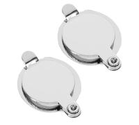 OUNONA 2 pièces Cache-œil de Porte Cuivre Protection Anti-espionnage pour Chambre et Maison Installation Facile Écran de Confidentialité pour Œil de Porte Large Sécurité Appartement