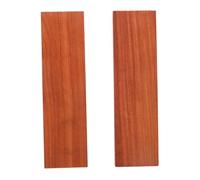 OUNONA 2 Pièces Chevalet de Guitare Acoustique Vierge, Chevalet Guitare en Bois Marron, Rectangle, pour Bricolage Diy, Forme Unique, Son Constant, pour Instruments de Musique et Scène