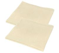 OUNONA 2 pièces Chiffon Filtrant Réutilisable Coton pour Cuisine Tamis Multi Usage pour Fromage Yaourt Sauce et Lait Végétal sans Teinture Odeur