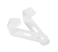 OUNONA 2 pièces Crochets Solides pour Échelle de Lit Superposé Supports Fer Blanc Accroche-échelle pour Décoration et Rangement Mobilier