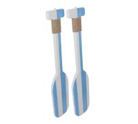 OUNONA 2 pièces Décoration Murale de Vintage de Pagaies à Suspendre Décor Méditerranéen pour Maison et Bar Accessoire Nautique pour Amateurs de Navigation