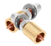 OUNONA 2 Pièces Dent Puller Chuck For Car Sheet Metal Repair Collet Clamp Head With Stable Grip For Automotive Dent Fix Tools