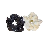 OUNONA 2 Pièces Élastiques Strass Pour Cheveux Femmes Bandes Chignon Accessoires Cheveux Couronne Design Minimaliste Doux Lot